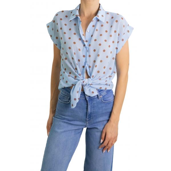 Camicia con pois